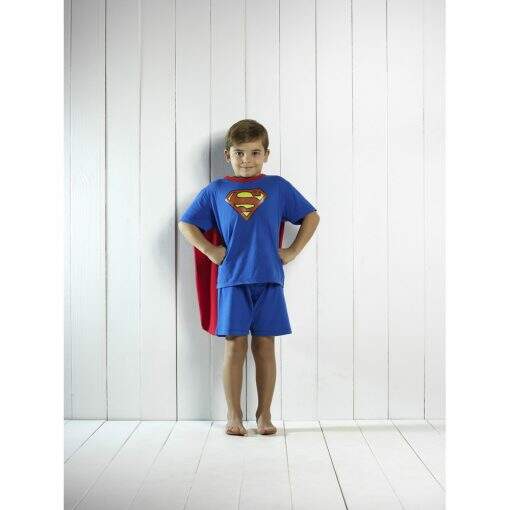 Pijama Superman com Capa-Lupo-MegaKIDS
